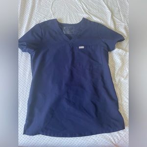 Figs Women’s Navy Catarina One-Pocket Scrub Top XS